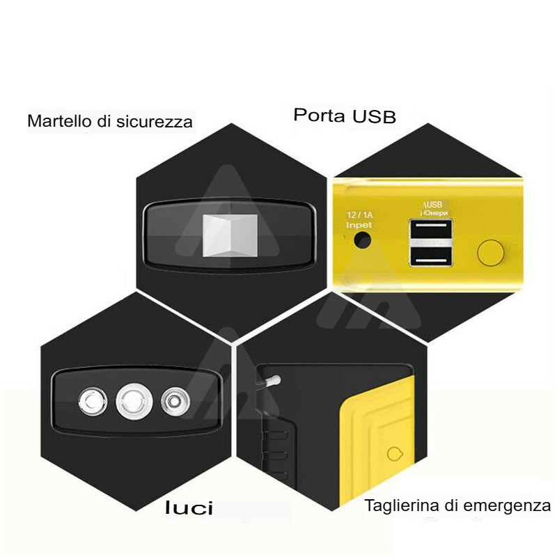 Starter Avviatore batteria auto moto emergenza...