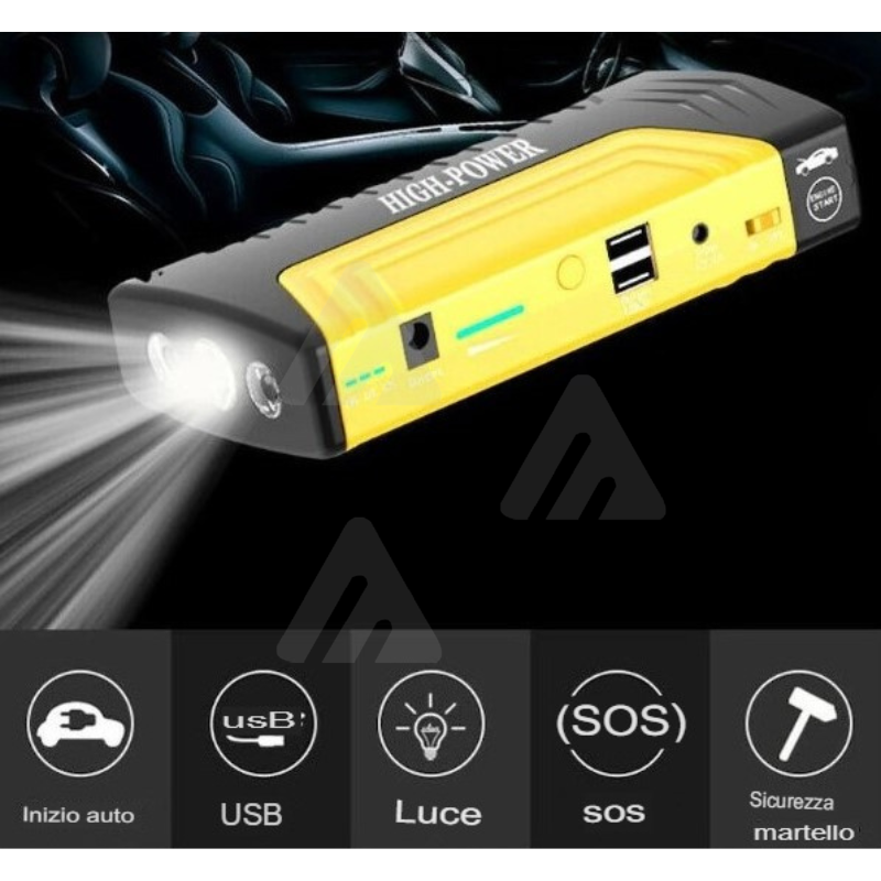 Starter Avviatore batteria auto moto emergenza...