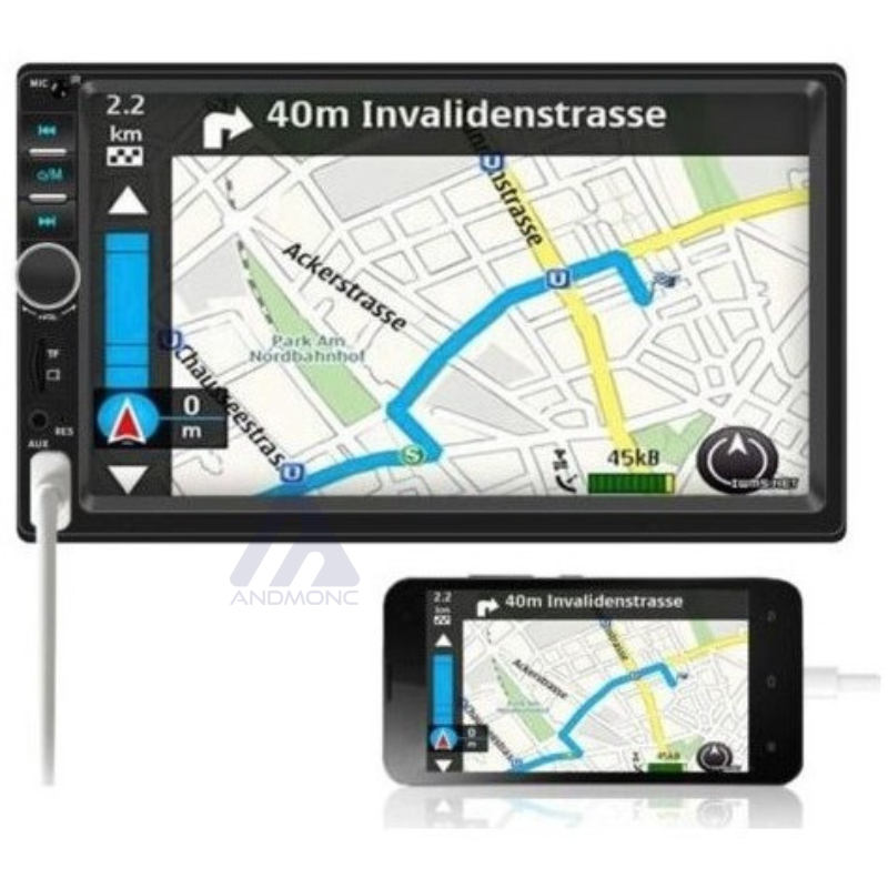 Stereo autoradio 2 din 7" pollici touch screen...