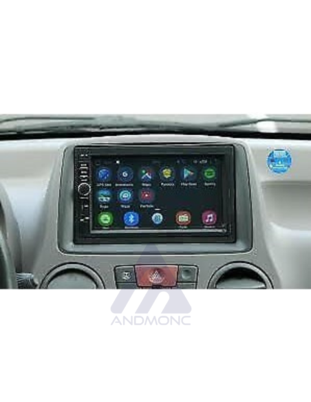Autoradio Android 7" wifi gps bluetooth usb 2din + telecamera Parcheggio