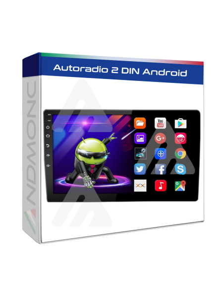Stereo autoradio 2din Android 10.0 touch gps