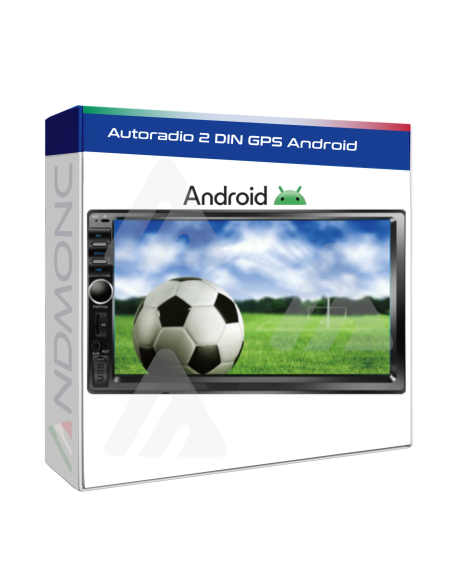 Autoradio 2 Din GPS Android 7" Ac79305