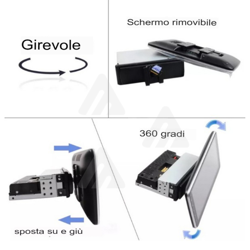 Autoradio 1 din Android, app, comandi al...