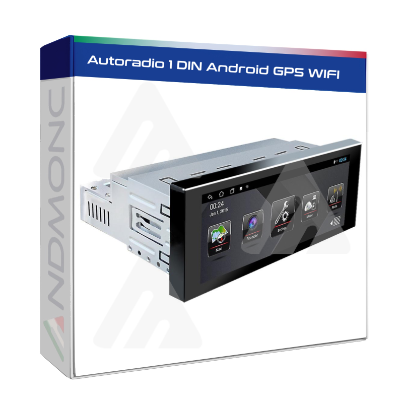 Autoradio 1 DIN Android 6.9" Ips Auto Radio gps wi-fi