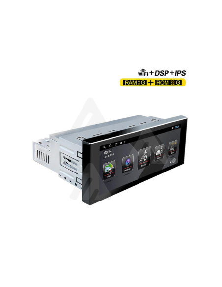 Autoradio 1 DIN Android 6.9" Ips Auto Radio gps wi-fi