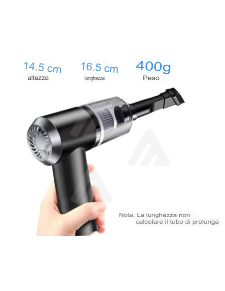 Mini aspirapolvere per auto