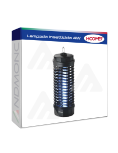 Lampada Elettrica Insetticida UV Anti Mosche Zanzare e Insetti 4W 20M2 HM-1604