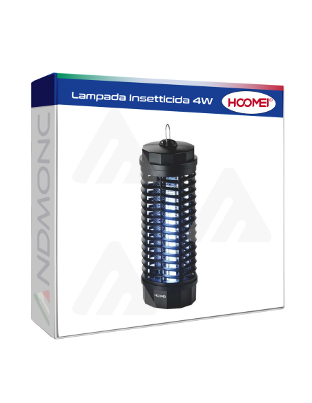Lampada Elettrica Insetticida UV Anti Mosche Zanzare e Insetti 4W 20M2 HM-1604