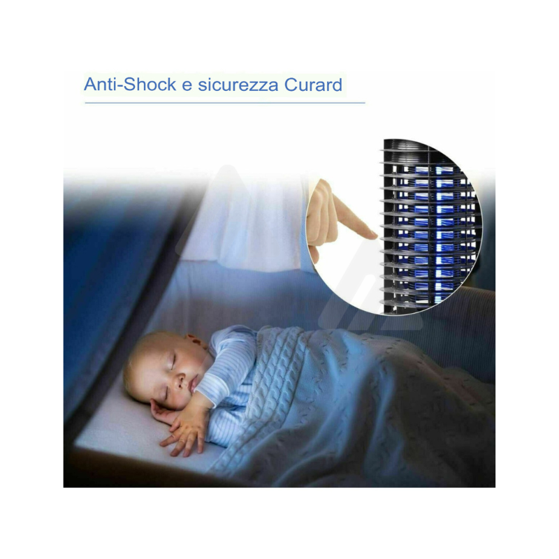 Lampada Elettrica Insetticida UV Anti Mosche...