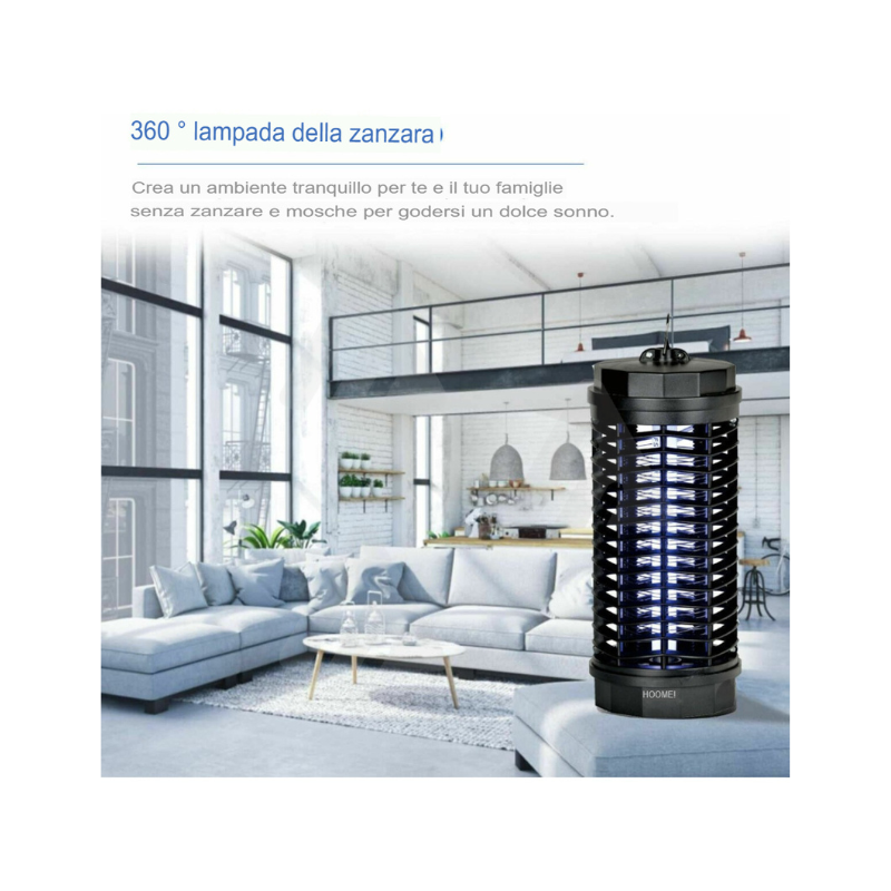 Lampada Elettrica Insetticida UV Anti Mosche...
