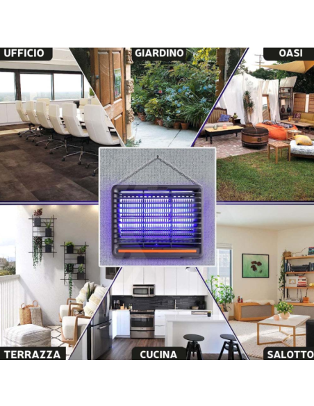 Lampada Anti Zanzare e Mosche