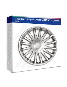 Copricerchi per Auto ABS Chrystal 4pz.