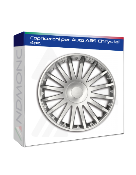 Copricerchi per Auto ABS Chrystal 4pz.