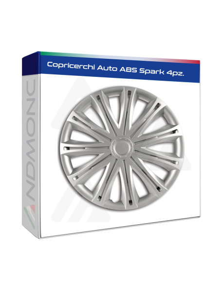 Copricerchi Auto ABS Spark 4pz.