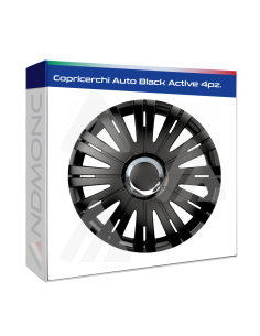 Copricerchi Auto Black Active 4pz.