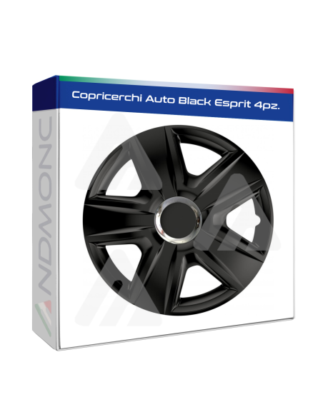 Copricerchi Auto Black Esprit 4pz.