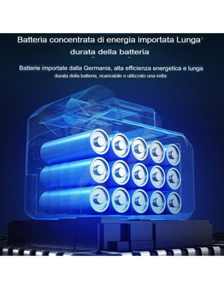 Gonfiatore pneumatici portatile wireless intelligente