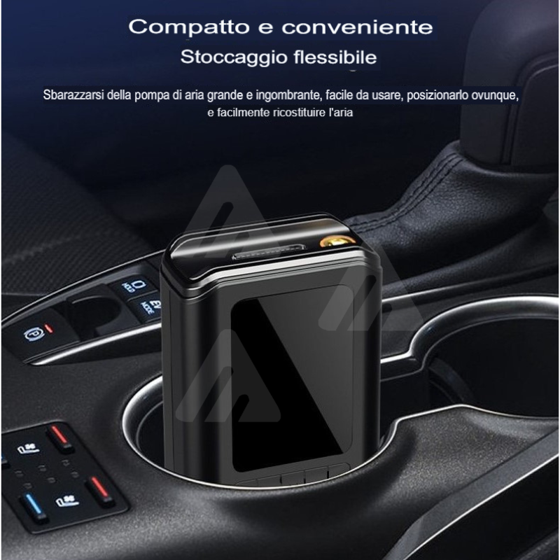 Gonfiatore pneumatici portatile wireless...