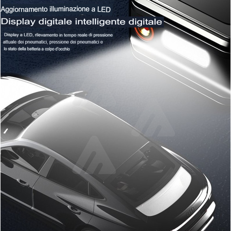 Gonfiatore pneumatici portatile wireless...