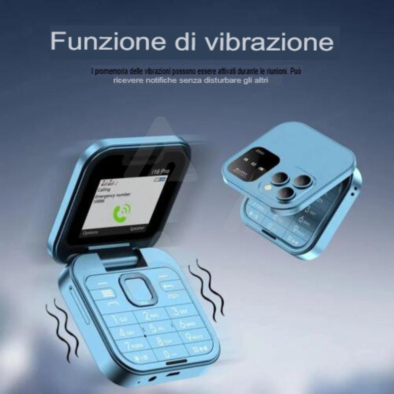 Mini Flip cellulare piccolo display dual sim...