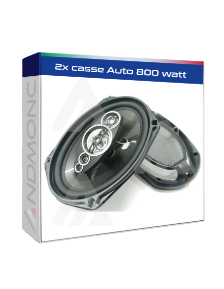 2x casse Auto 800 watt