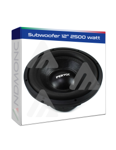Subwoofer per auto 12" 2500W - Nero