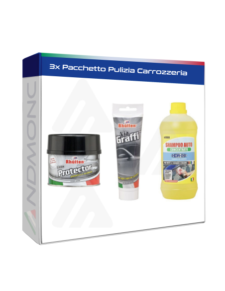 Pacchetto pulizia carrozzeria Auto 3x