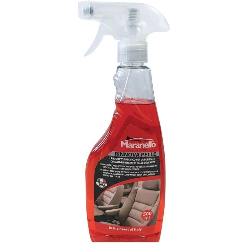 Kit Pulizia Interni Pelle Auto 8pz. +...