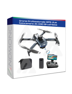 Drone Professionale GPS due fotocamere 4k D30 Brushless