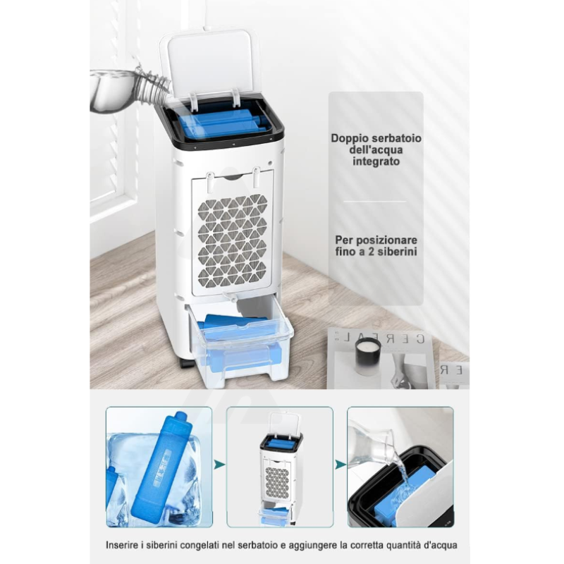 Raffrescatore D'Aria Condizionatore Portatile...