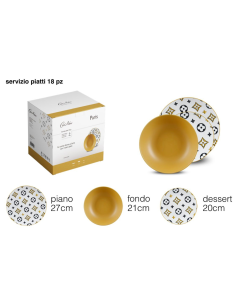 Servizio Piatti 18pz. art. Paris 2