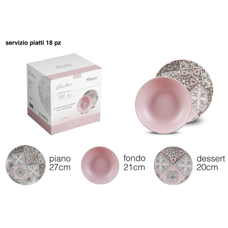 Servizio Piatti 18pz. art. Maiori