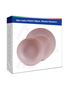 Servizio Piatti 18pz. art. Rosa Opaco