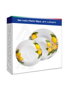Servizio Piatti 18pz. art. Limoni