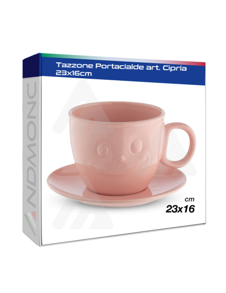 Tazzone Portacialde Cipria 23x16cm