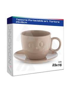 Tazzone Portacialde Tortora 23x16cm