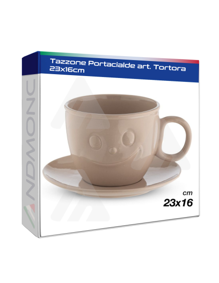 Tazzone Portacialde Tortora 23x16cm