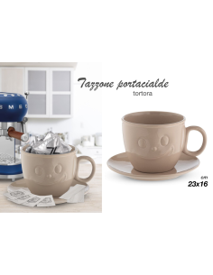 Tazzone Portacialde Tortora 23x16cm 2