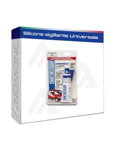 Silicone sigillante Nero acetico Universale vetro acciaio...