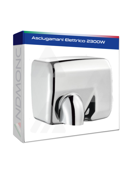 Asciugamani elettrico 2300W Acciaio inossidabile