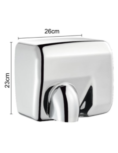 Asciugamani elettrico 2300W Acciaio inossidabile 2