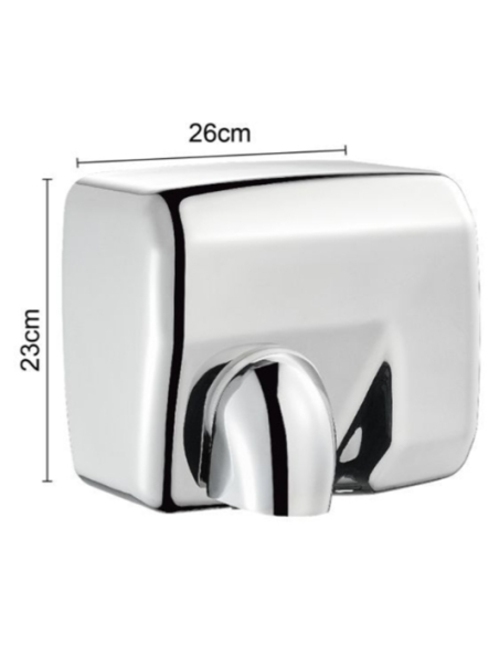 Asciugamani elettrico 2300W Acciaio inossidabile