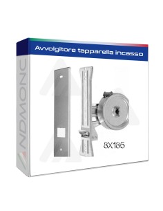 Avvolgitore tapparella incasso 8x185