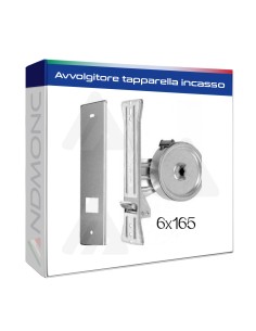 Avvolgitore tapparella incasso 6x165