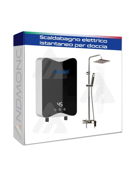 Scaldabagno elettrico istantaneo per doccia uso domestico impermeabile da 5500 W 220v