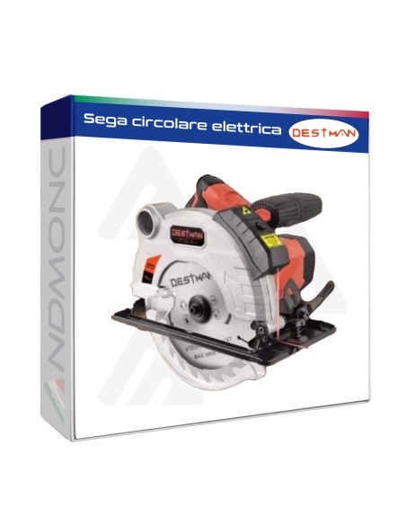 Sega circolare elettrica 1200W destman dt-6560-185