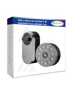 Ezviz - Serratura smart + tastierino esterno