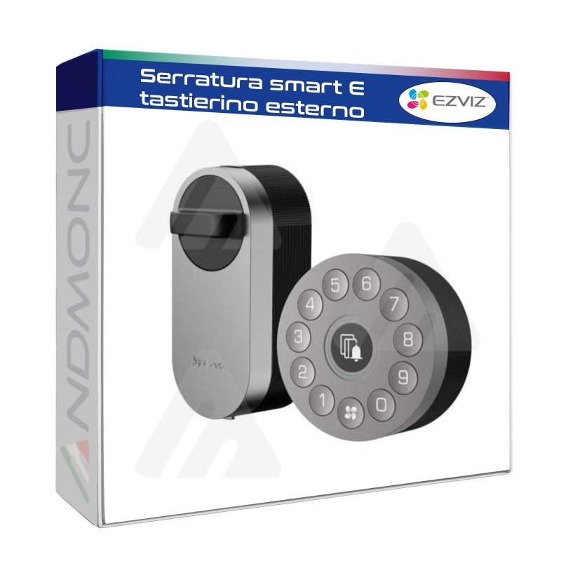 Ezviz - Serratura smart + tastierino esterno
