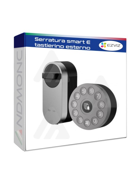 Ezviz - Serratura smart + tastierino esterno