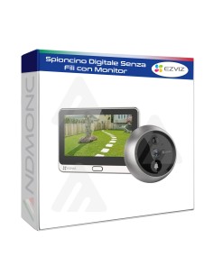 EZVIZ - Spioncino Digitale Senza Fili con Monitor 4.3" 1080P